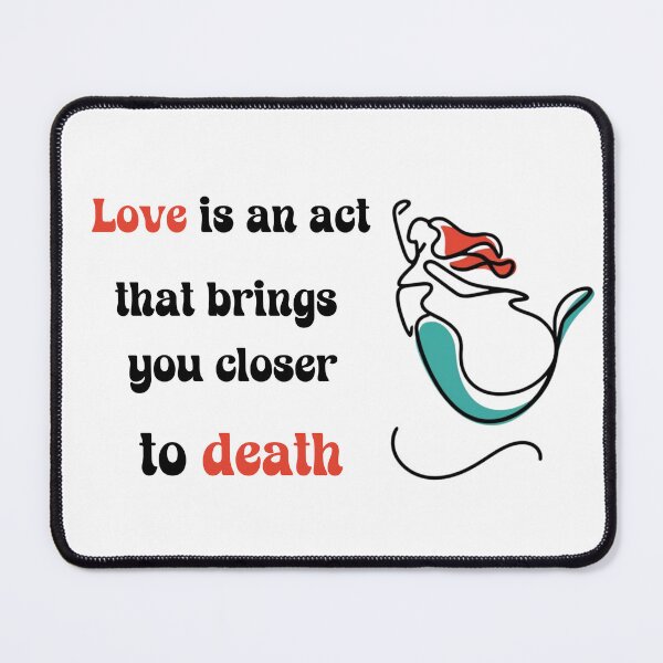 Item preview, Broken heart, wounded heart, Love is an act that brings you closer to death designed and sold by IgErSTYLE.