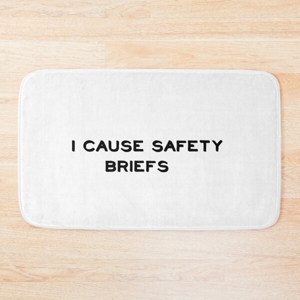 Item preview, i cause safety briefs designed and sold by sarina G.