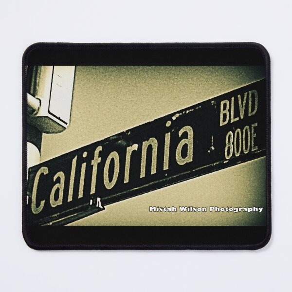 Item preview, California Boulevard, Pasadena, California by Mistah Wilson designed and sold by The Street Sign Store.