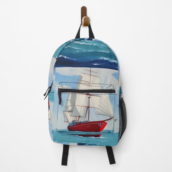 Item preview, red sailboat designed and sold by sabellet.