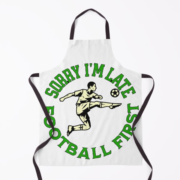 Item preview, Sorry I'm Late Football First Striker designed and sold by ZeptepiTrends.