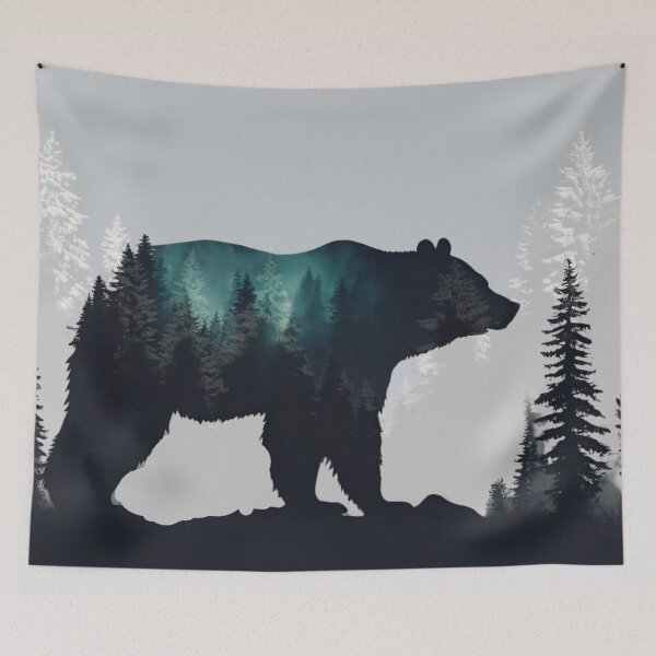 Item preview, Cute Black Bear Art Gifts For Bear Lovers and Nature Lovers  designed and sold by Cuteanimalgifts.