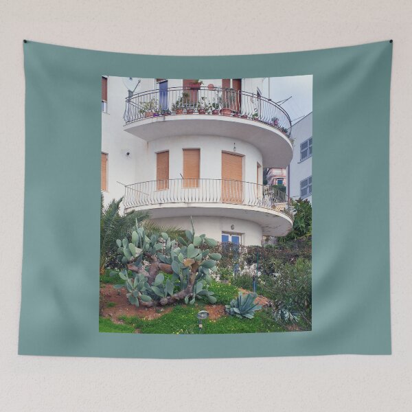 Item preview, 2023 Villetta con cactus mediterraneo designed and sold by robertoferrero.