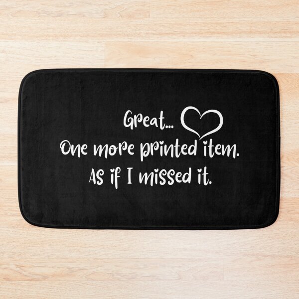 Item preview, Great... One more printed item. As if I missed it. designed and sold by UnCoverDesign.