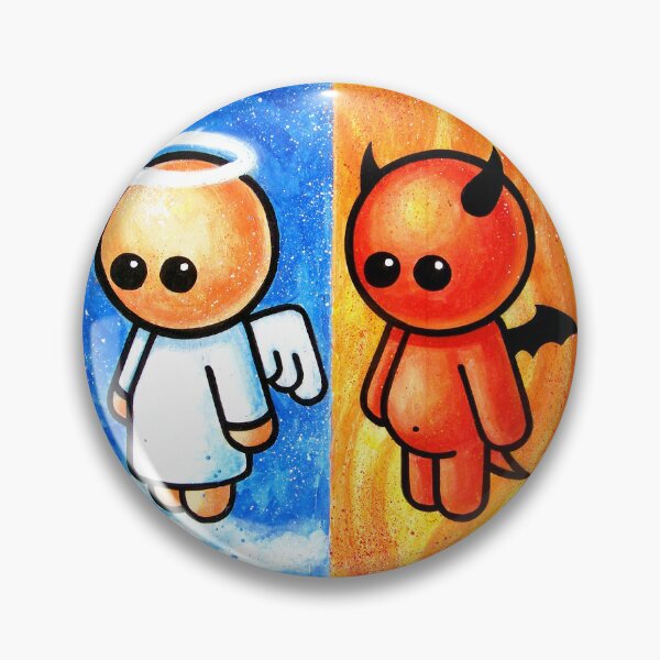 Item preview, ANGEL DEVIL POOTERBELLIES designed and sold by Pat McNeely.