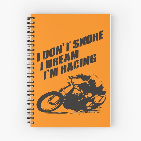 Item preview, I don't snore I dream I'm racing designed and sold by retropetrol.