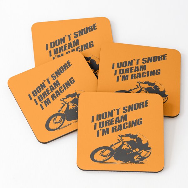 Item preview, I don't snore I dream I'm racing designed and sold by retropetrol.