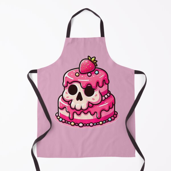 Item preview, Cute Skull Cake Design designed and sold by SaltyStar.