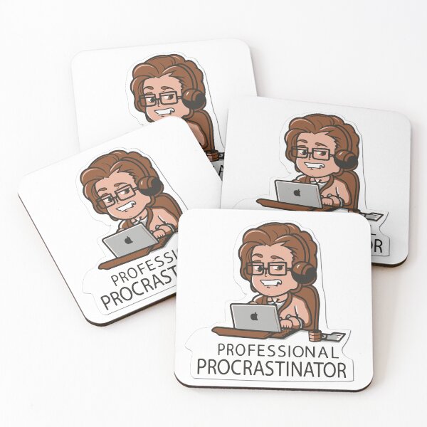 Item preview, Clip Art Professional Procrastinator Sticker Design designed and sold by NArtdesigns.