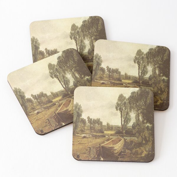 Item preview, Boat-building near Flatford Mill - 1815 - John Constable designed and sold by THASSON.