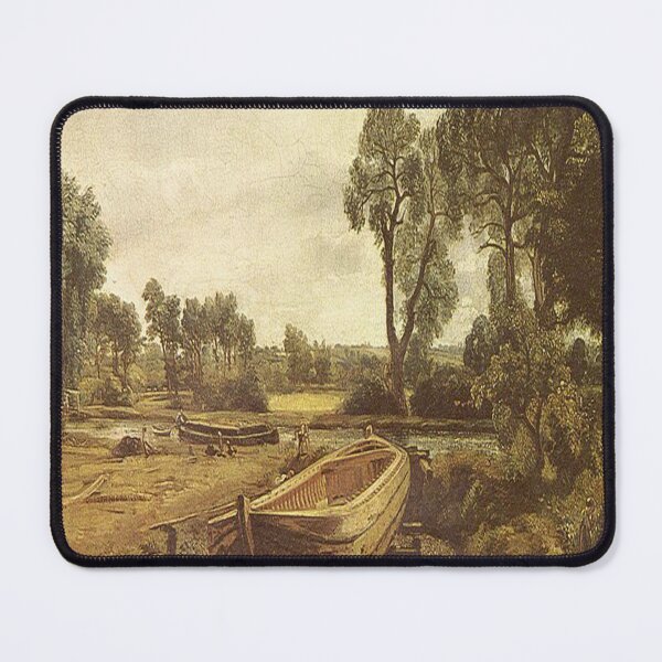 Item preview, Boat-building near Flatford Mill - 1815 - John Constable designed and sold by THASSON.
