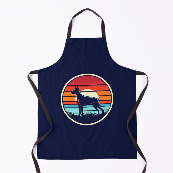 Item preview, Retro Sunset - Dobermann designed and sold by MugshotsAndMore.