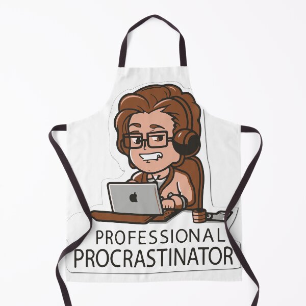 Item preview, Clip Art Professional Procrastinator Sticker Design designed and sold by NArtdesigns.