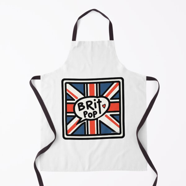 Artikelvorschau,  Britpop Heart - Pop Art Square entworfen und verkauft von PickledjoArt.