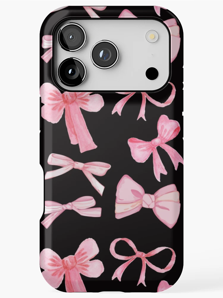 Thumbnail 1 of 4, iPhone Case, Pink Ribbons designed and sold by LemonFun.