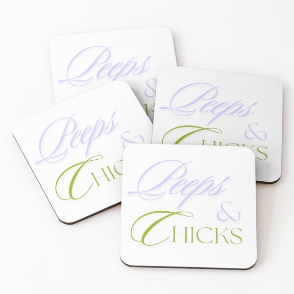Item preview, Elegant Peeps & Chicks Script Design designed and sold by Hill Strom.