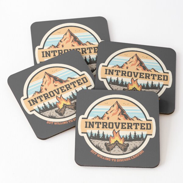 Item preview, Solitude Seeker's Camping Haven: Introverted Nature Enthusiast Collection designed and sold by Shop Deebo.