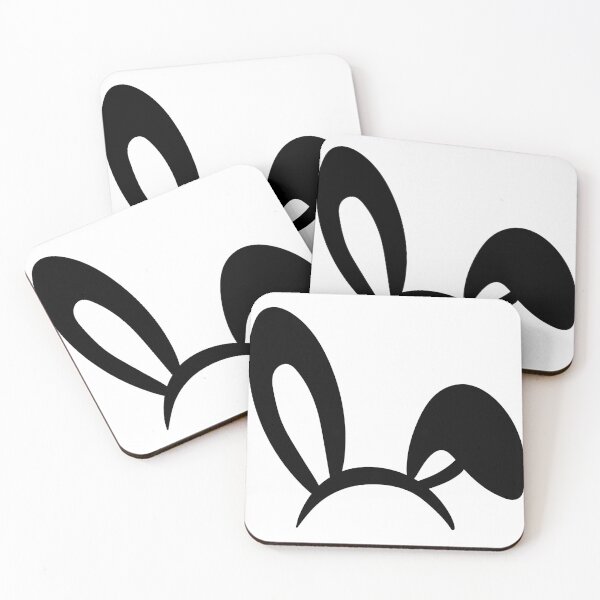 Item preview, Chic Easter Bunny Ears Silhouette - Perfect Spring Holiday Decor Art designed and sold by ColorsOfCulture.