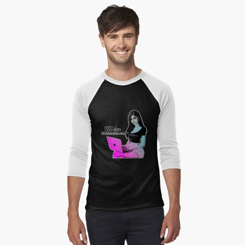 Item preview, Baseball ¾ Sleeve T-Shirt designed and sold by nncreator.