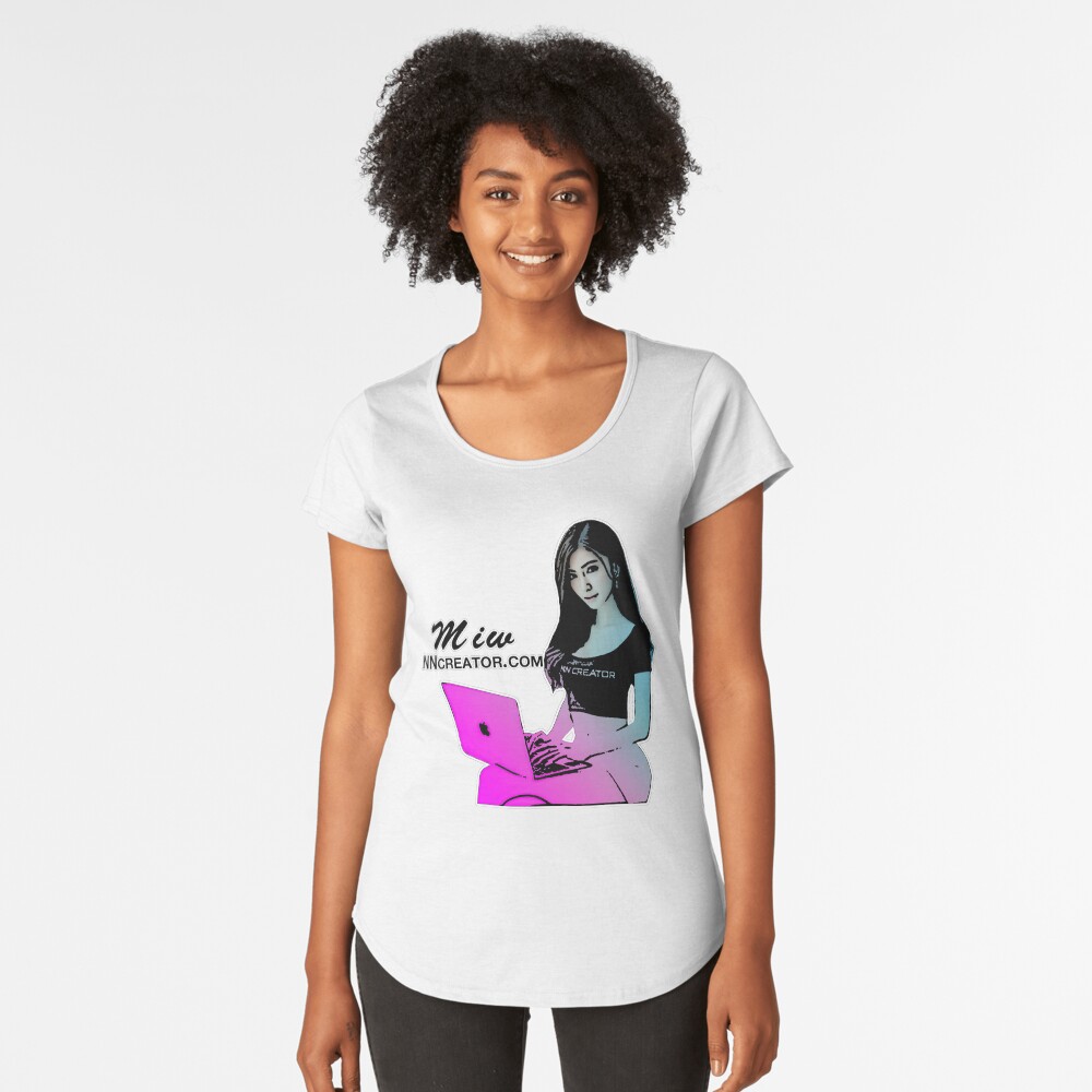 Item preview, Premium Scoop T-Shirt designed and sold by nncreator.