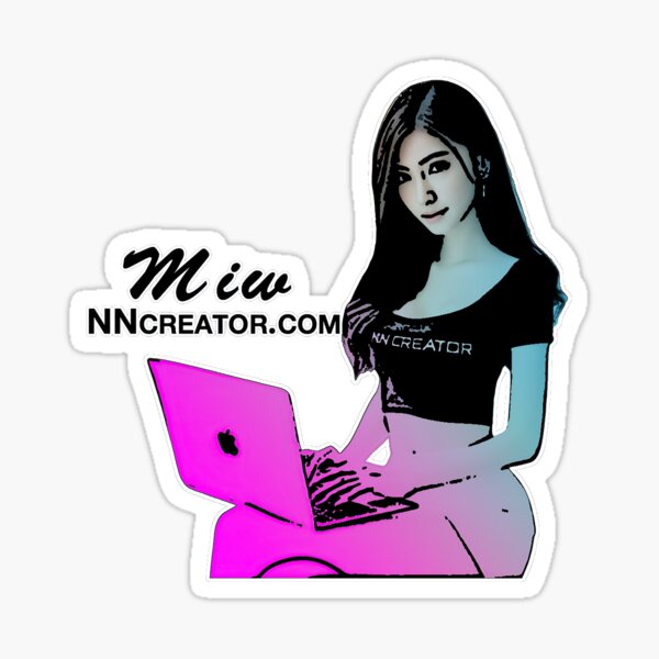 Designer NNcreator Sticker
