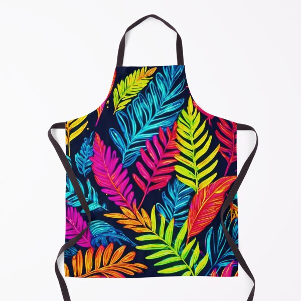 Item preview, Vibrant Leaves: Beautiful Neon Artwork designed and sold by Health And Fitness Posts e-Store.