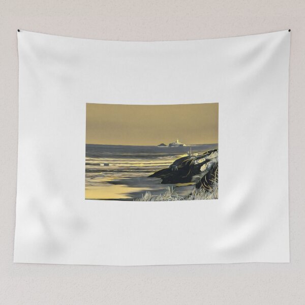 Item preview, Godrevy Lighthouse Golden Glow designed and sold by BerylBez.