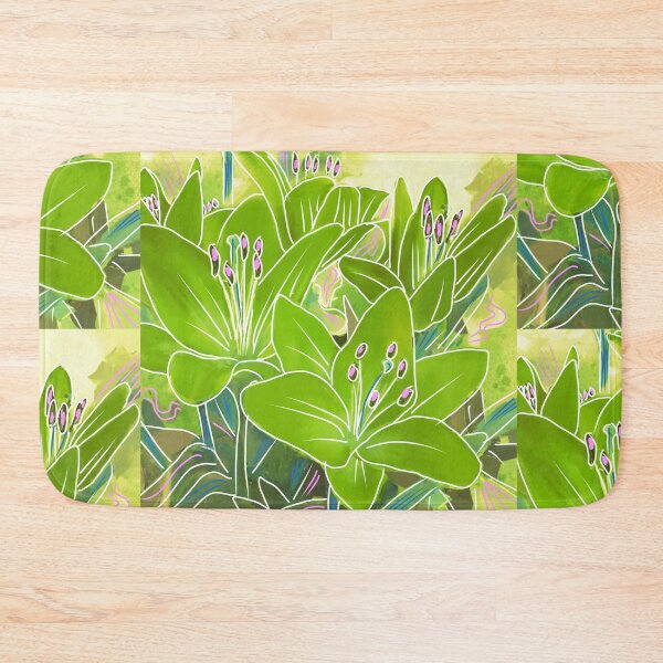 Item preview, Green lilies  designed and sold by Flowersonstuff.
