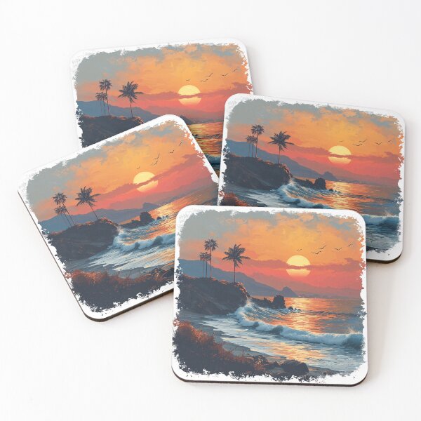 Item preview, Sunset Surf Session Wall Art designed and sold by Tsurfinculture.