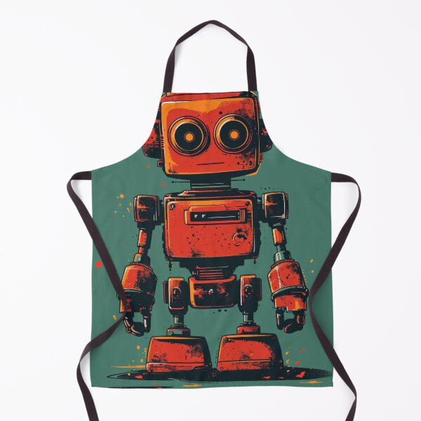 Item preview, Red Robot in a Green Candyland designed and sold by Piotrek0001.