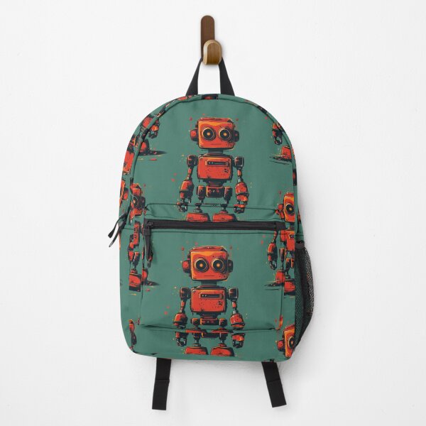 Item preview, Red Robot in a Green Candyland designed and sold by Piotrek0001.