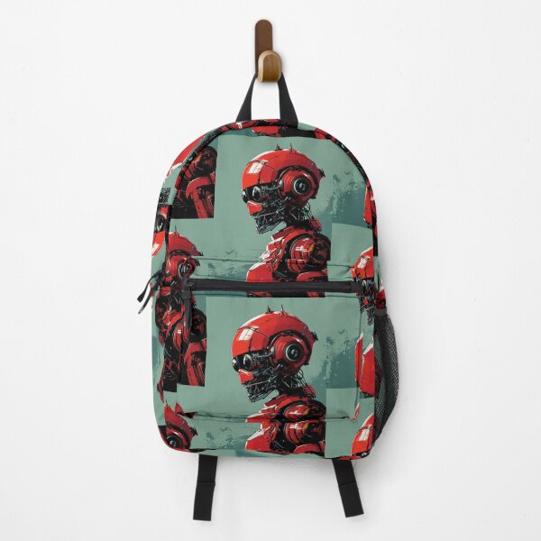 Item preview, Red Robot in a Green Candyland designed and sold by Piotrek0001.