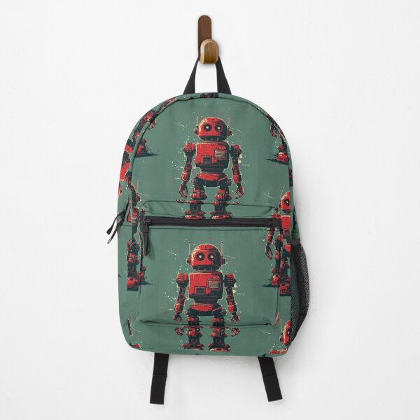 Item preview, Red Robot in a Green Candyland designed and sold by Piotrek0001.