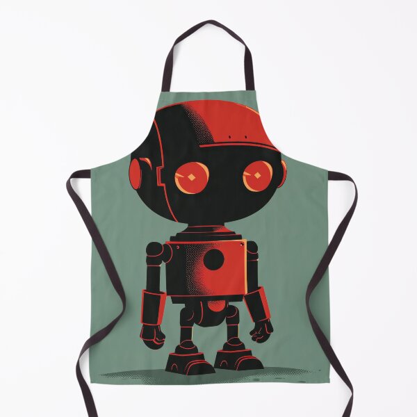 Item preview, Red Robot in a Green Candyland designed and sold by Piotrek0001.