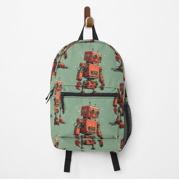 Item preview, Red Robot in a Green Candyland designed and sold by Piotrek0001.