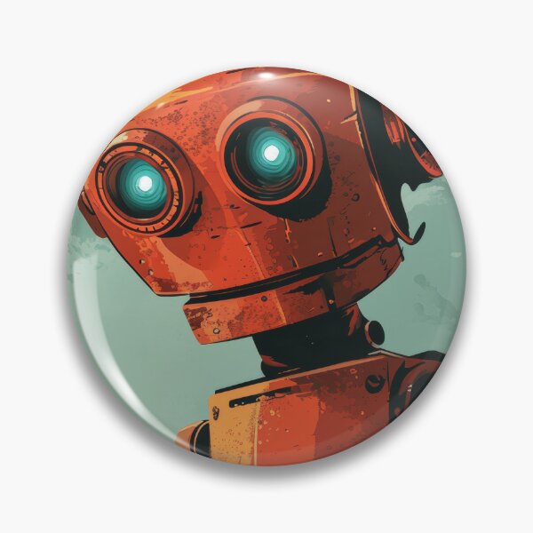 Item preview, Red Robot in a Green Candyland designed and sold by Piotrek0001.