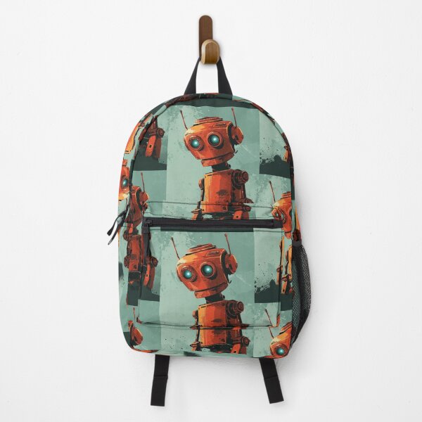Item preview, Red Robot in a Green Candyland designed and sold by Piotrek0001.