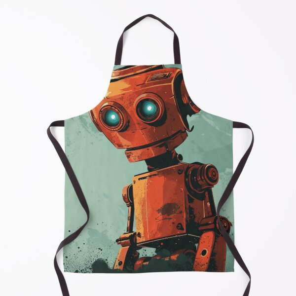 Item preview, Red Robot in a Green Candyland designed and sold by Piotrek0001.