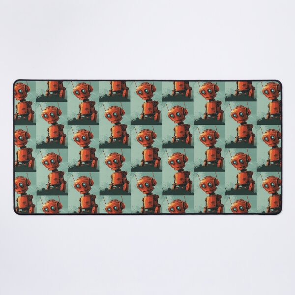 Item preview, Red Robot in a Green Candyland designed and sold by Piotrek0001.