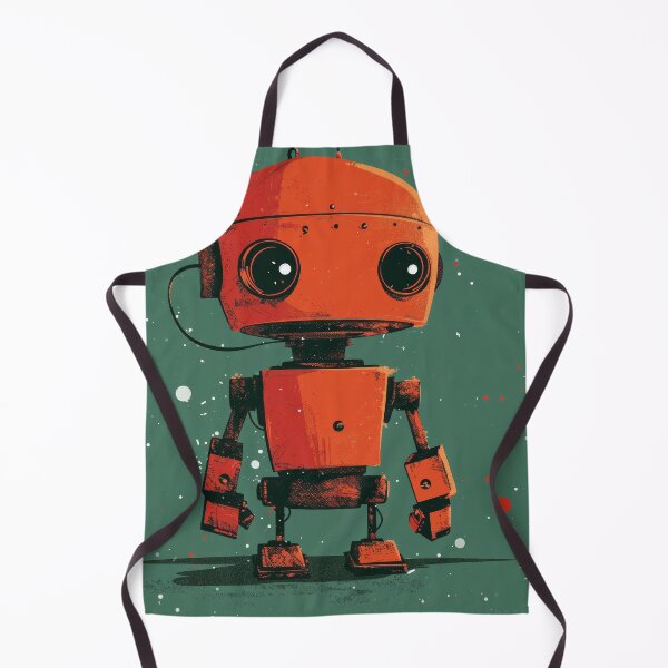 Item preview, Red Robot in a Green Candyland designed and sold by Piotrek0001.