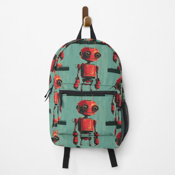 Item preview, Red Robot in a Green Candyland designed and sold by Piotrek0001.