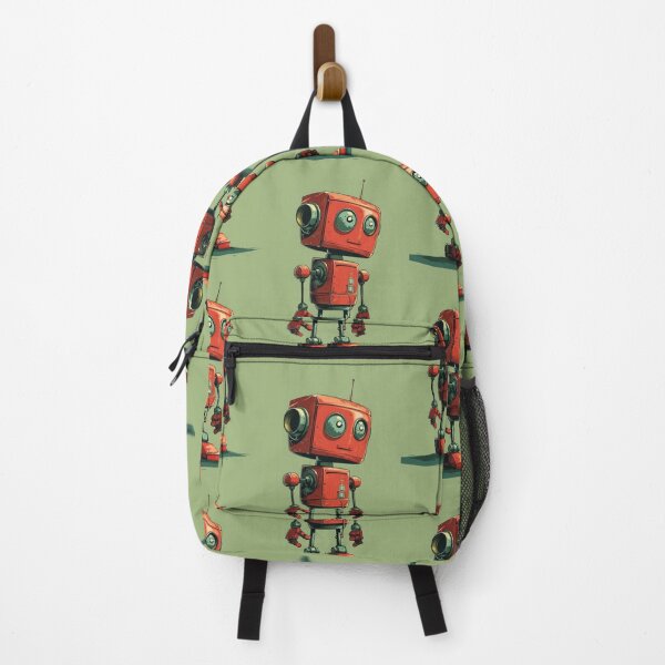 Item preview, Red Robot in a Green Candyland designed and sold by Piotrek0001.