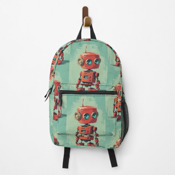 Item preview, Red Robot in a Green Candyland designed and sold by Piotrek0001.