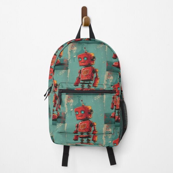 Item preview, Red Robot in a Green Candyland designed and sold by Piotrek0001.