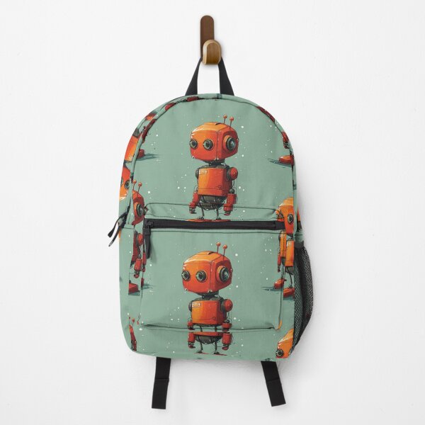 Item preview, Red Robot in a Green Candyland designed and sold by Piotrek0001.