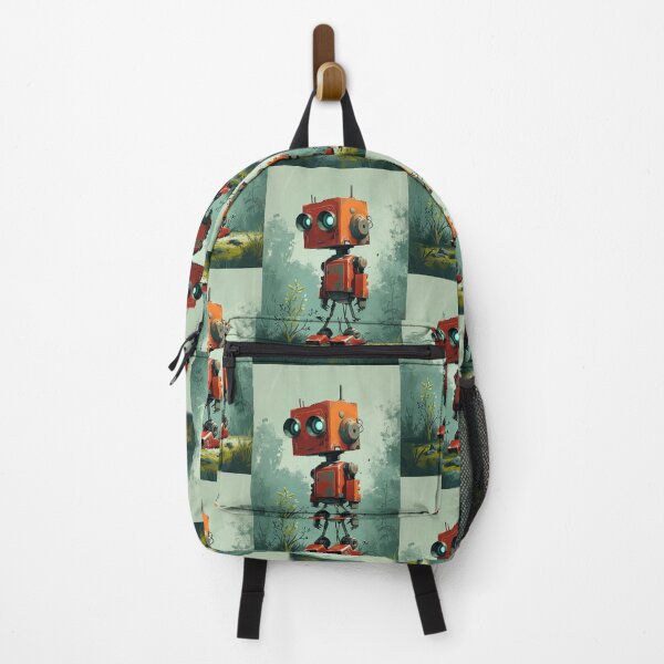 Item preview, Red Robot in a Green Candyland designed and sold by Piotrek0001.