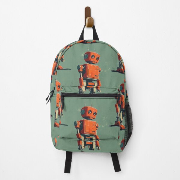 Item preview, Red Robot in a Green Candyland designed and sold by Piotrek0001.