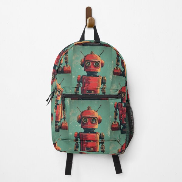 Item preview, Red Robot in a Green Candyland designed and sold by Piotrek0001.