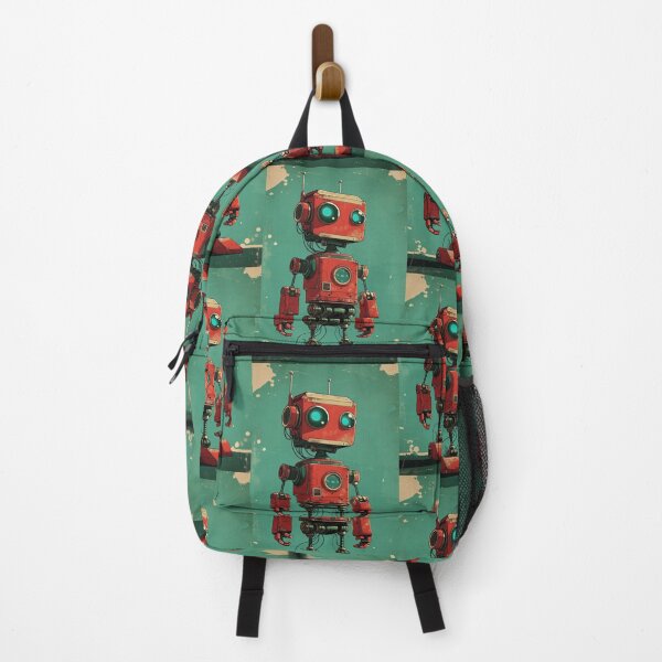 Item preview, Red Robot in a Green Candyland designed and sold by Piotrek0001.
