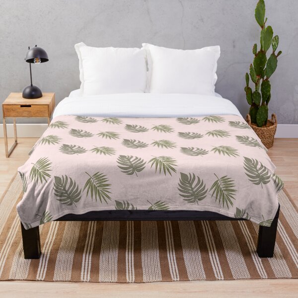 Item preview, Watercolor Palm Leaves Pattern designed and sold by PatternInArt.